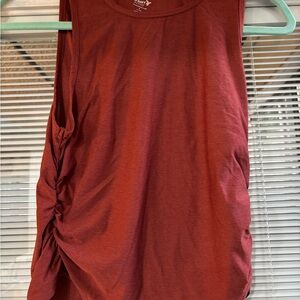 Old Navy Women's Sleeveless Burgundy Tank Top